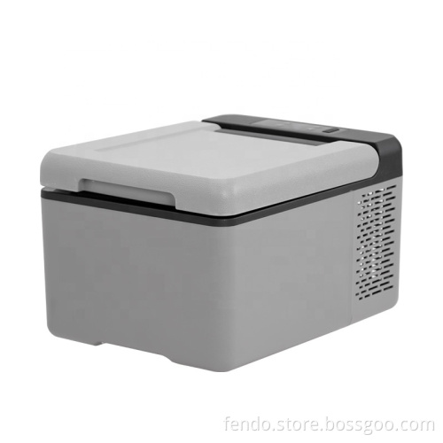 Dual Use Car Camping Refrigerator: 12V/24V/220V Portable Fridge